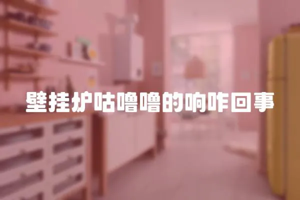 壁掛爐咕嚕嚕的響咋回事