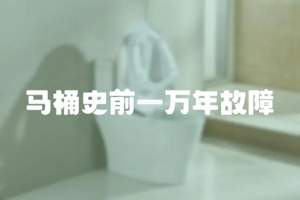 馬桶史前一萬(wàn)年故障