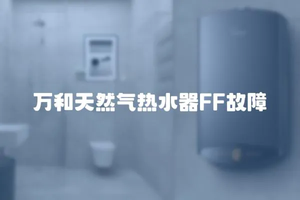 萬和天然氣熱水器FF故障