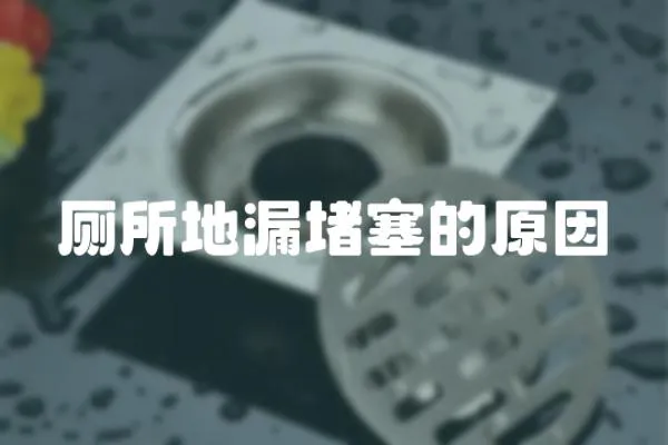 廁所地漏堵塞的原因