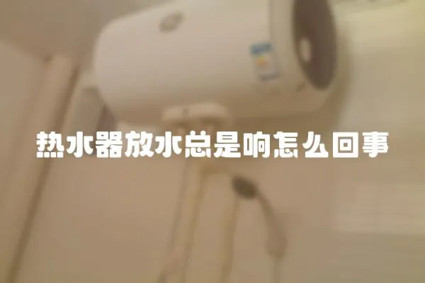 熱水器放水總是響怎么回事