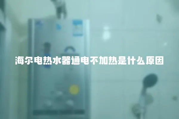 海爾電熱水器通電不加熱是什么原因