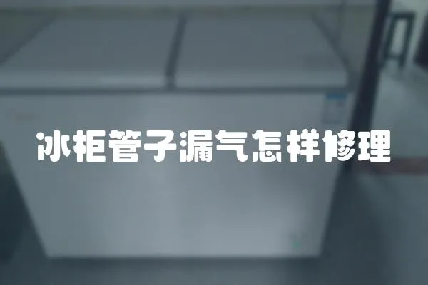 冰柜管子漏氣怎樣修理