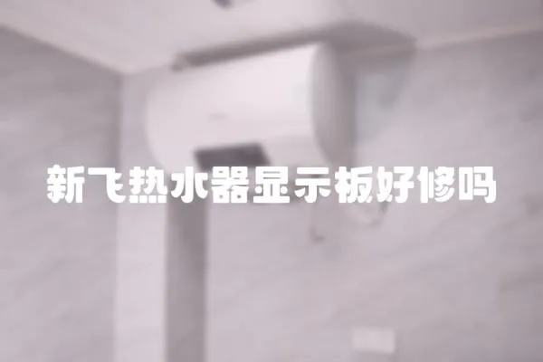 新飛熱水器顯示板好修嗎