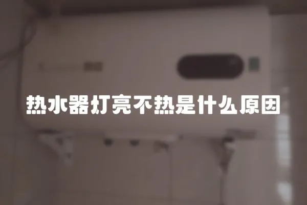 熱水器燈亮不熱是什么原因