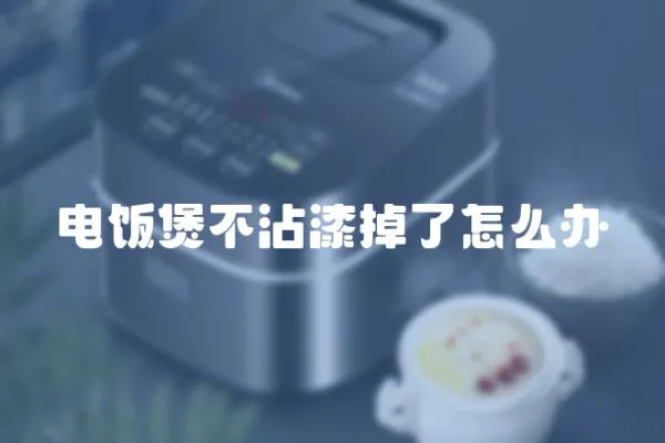 電飯煲不沾漆掉了怎么辦