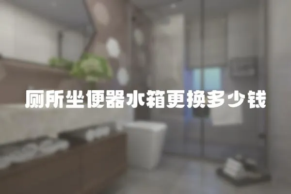 廁所坐便器水箱更換多少錢