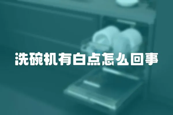 洗碗機有白點怎么回事