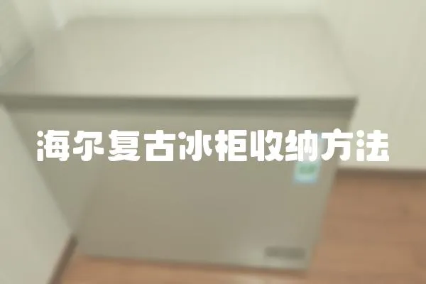 海爾復古冰柜收納方法