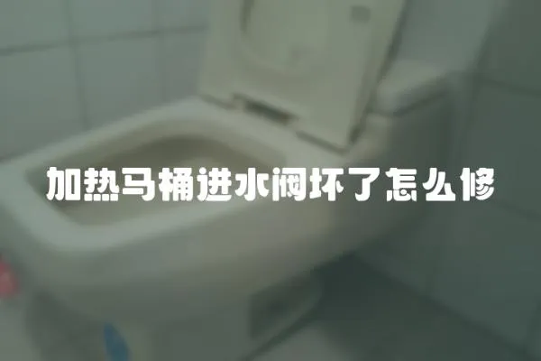 加熱馬桶進(jìn)水閥壞了怎么修