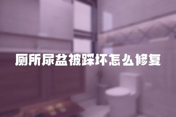 廁所尿盆被踩壞怎么修復(fù)