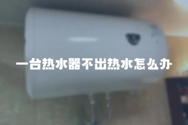 一臺熱水器不出熱水怎么辦
