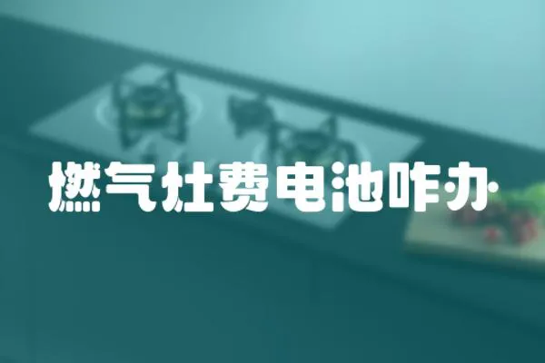 燃?xì)庠钯M(fèi)電池咋辦