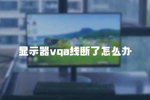 顯示器vga線斷了怎么辦
