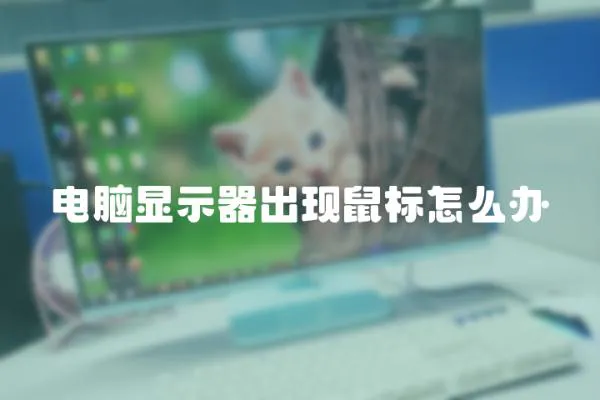 電腦顯示器出現(xiàn)鼠標(biāo)怎么辦