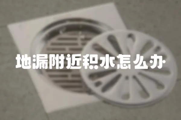 地漏附近積水怎么辦