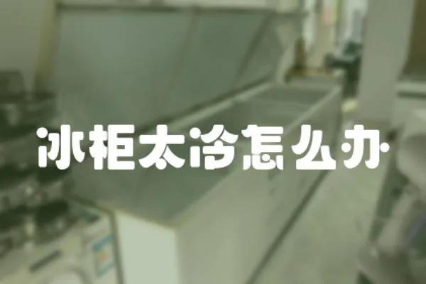 冰柜太冷怎么辦