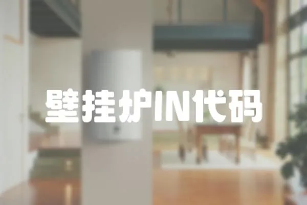 壁掛爐lN代碼