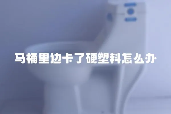 馬桶里邊卡了硬塑料怎么辦