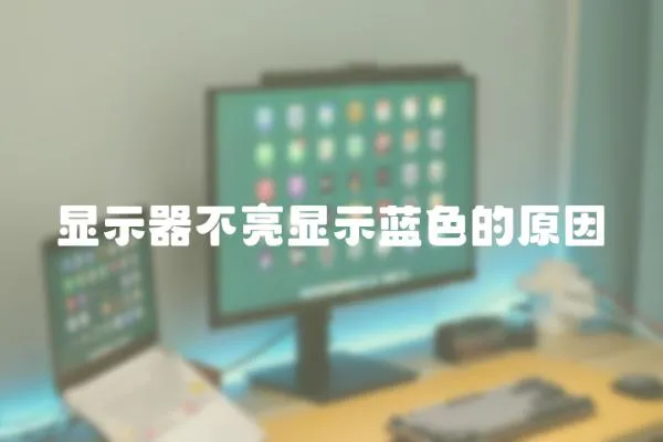 顯示器不亮顯示藍色的原因