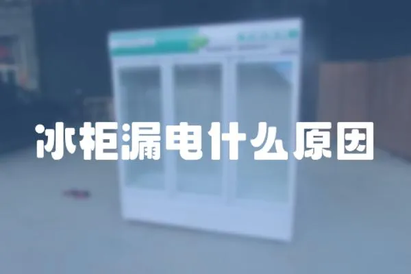 冰柜漏電什么原因