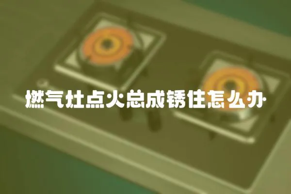燃氣灶點火總成銹住怎么辦