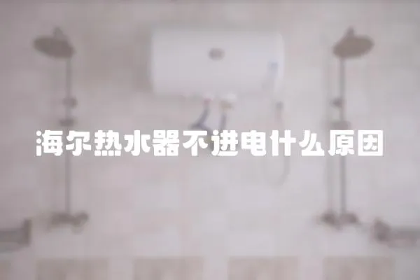 海爾熱水器不進(jìn)電什么原因