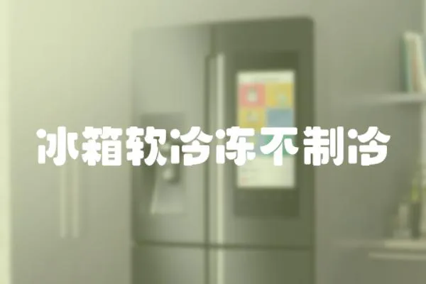 冰箱軟冷凍不制冷
