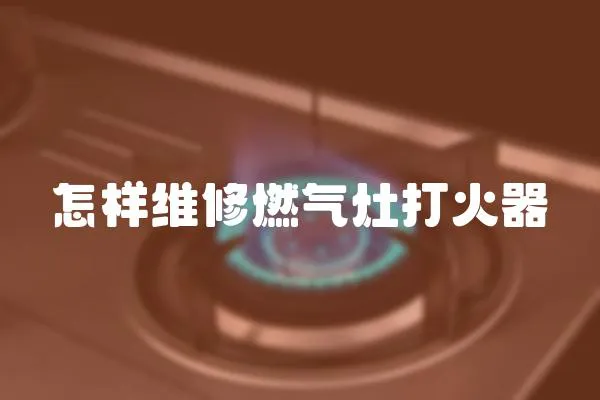 怎樣維修燃?xì)庠畲蚧鹌?></a></div>
                    <div   id=