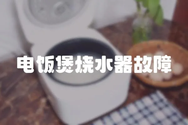 電飯煲燒水器故障