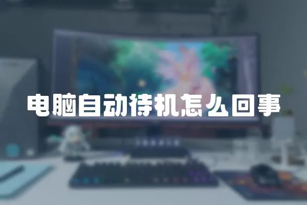 電腦自動待機怎么回事
