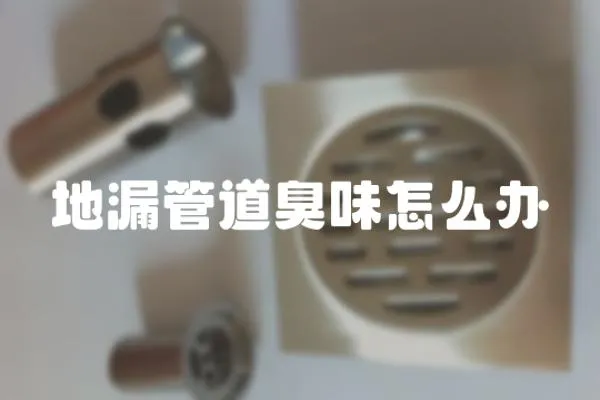 地漏管道臭味怎么辦