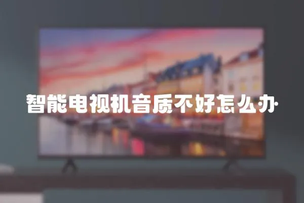 智能電視機音質不好怎么辦