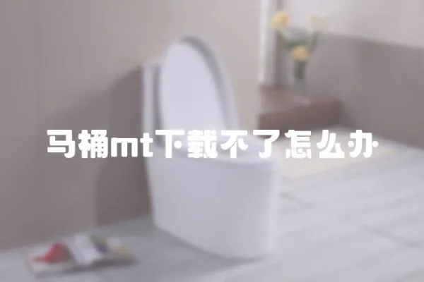 馬桶mt下載不了怎么辦