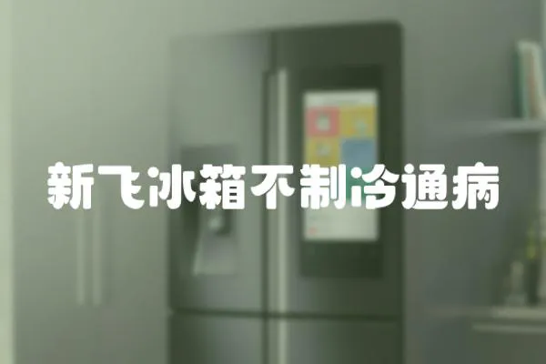 新飛冰箱不制冷通病