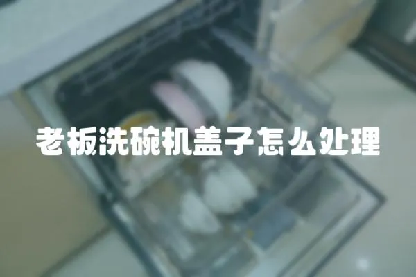 老板洗碗機(jī)蓋子怎么處理