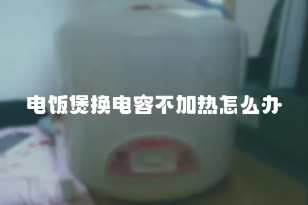 電飯煲換電容不加熱怎么辦