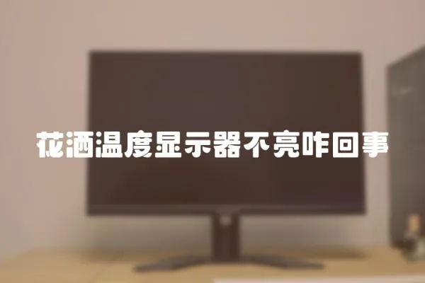 花灑溫度顯示器不亮咋回事