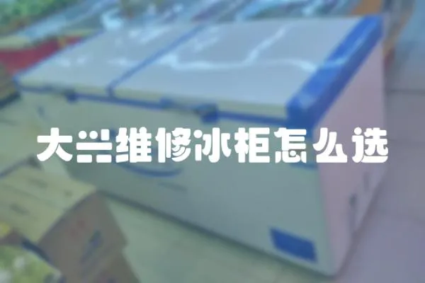 大興維修冰柜怎么選