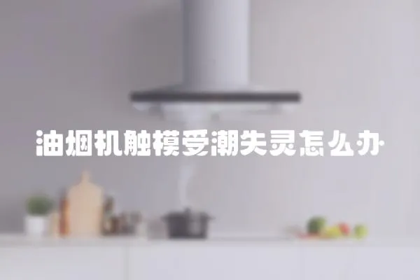 油煙機觸模受潮失靈怎么辦