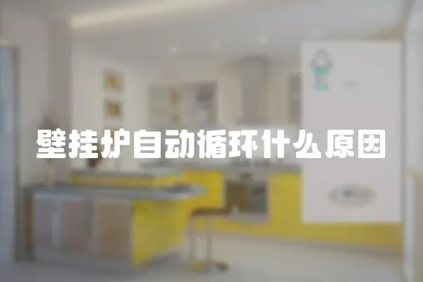 壁掛爐自動循環(huán)什么原因