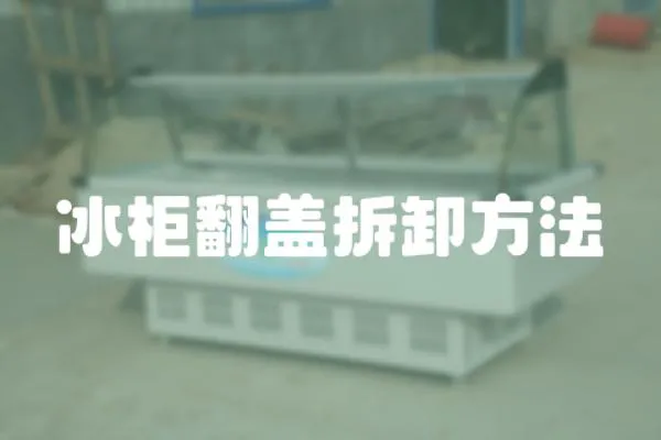 冰柜翻蓋拆卸方法