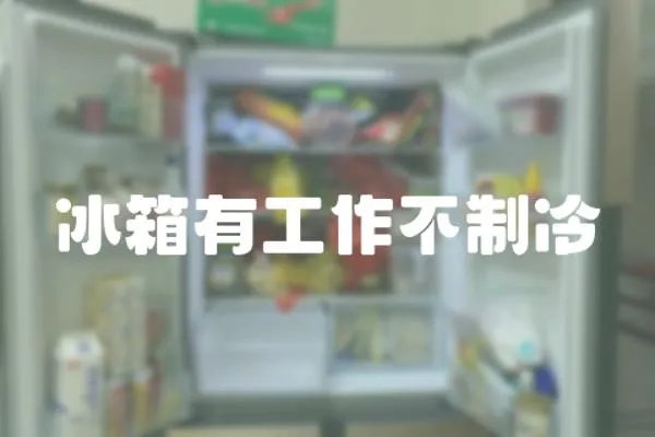 冰箱有工作不制冷