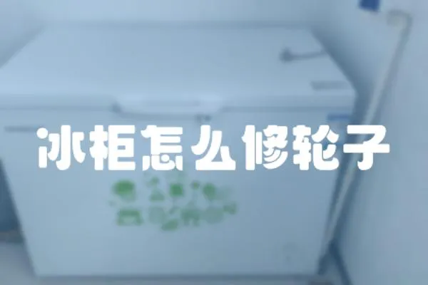 冰柜怎么修輪子
