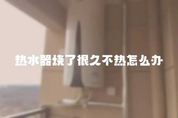 熱水器燒了很久不熱怎么辦