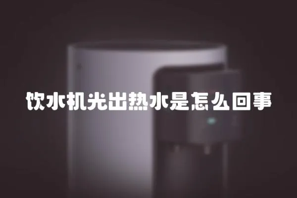 飲水機光出熱水是怎么回事