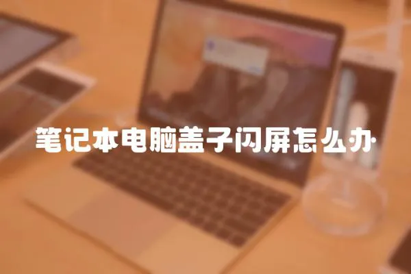 筆記本電腦蓋子閃屏怎么辦