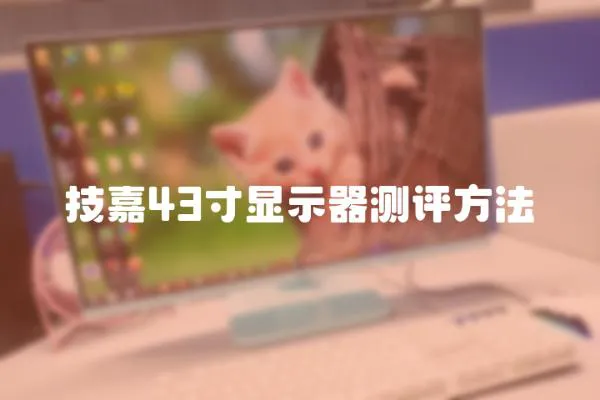 技嘉43寸顯示器測評方法