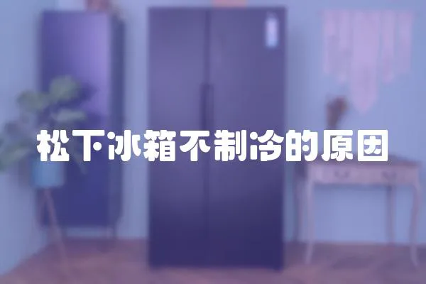 松下冰箱不制冷的原因