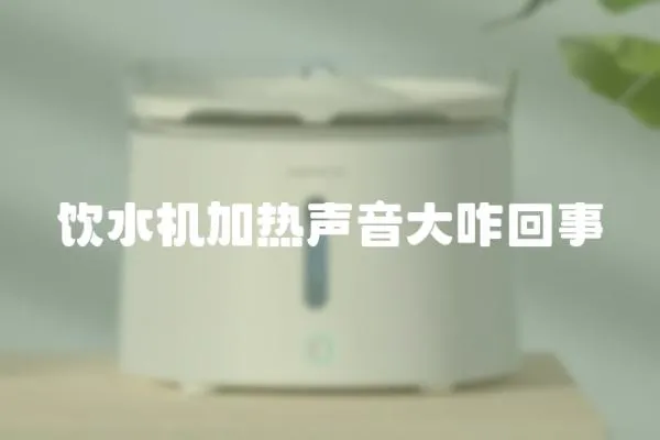 飲水機加熱聲音大咋回事